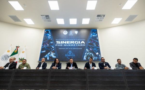 Instituciones de seguridad fortalecen coordinación a través de Sinergia por Querétaro