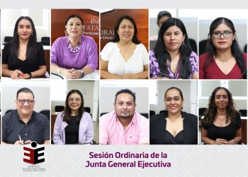 La Junta General Ejecutiva del IEEPCO realiza su Sesión Ordinaria correspondiente al mes de agosto