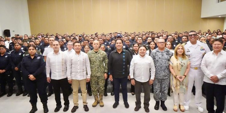 La policía laboral ha sido fundamental para consolidar la paz de Chiapas: Eduardo Ramírez