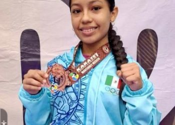 Medalla de bronce para Guerrero, en la Liga Mundial Juvenil de Karate