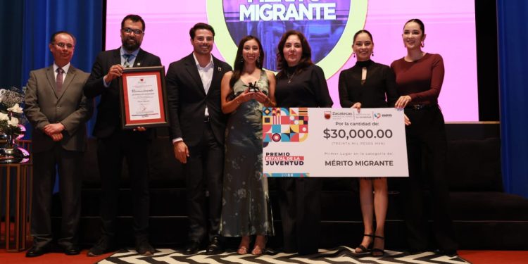 Reconoce Gobierno del Estado a la juventud zacatecana con la entrega del Premio Estatal de la Juventud 2025