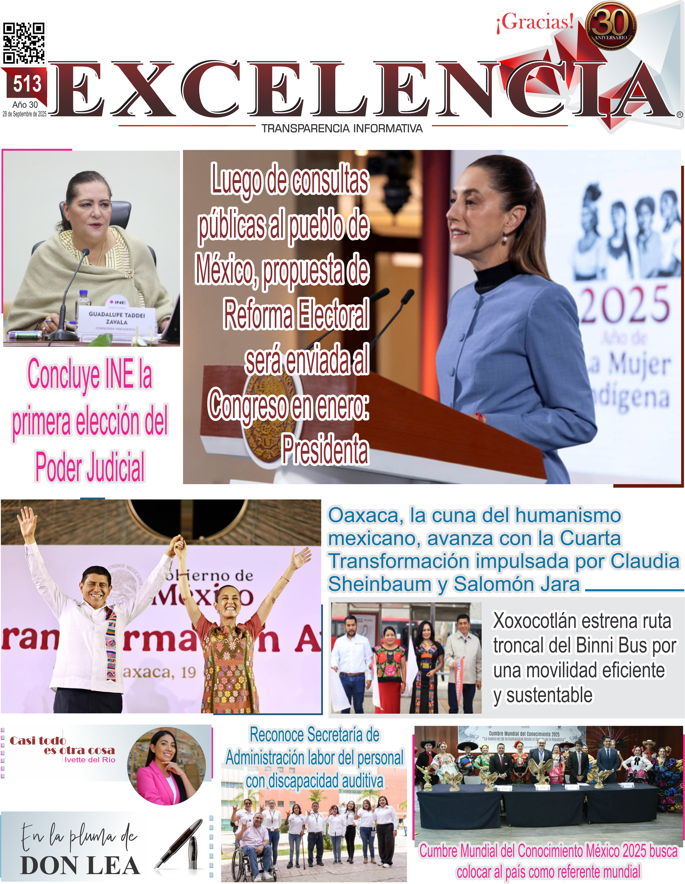 Propuesta de Reforma Electoral será enviada al Congreso en Enero