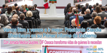 Vamos bien, vamos a ir mejor! 1er Informe de