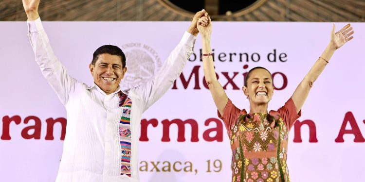 Oaxaca, la cuna del humanismo mexicano, avanza con la Cuarta Transformación impulsada por Claudia Sheinbaum y Salomón Jara