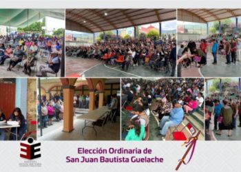 El IEEPCO celebra participación ciudadana y jornada pacífica en Guelache