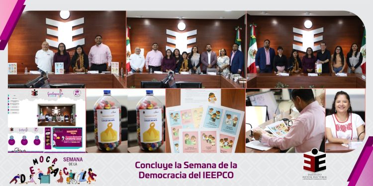 Concluye Semana de la Democracia del IEEPCO