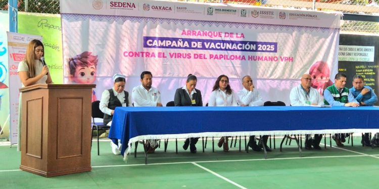 Inaugura SSO Campaña de Vacunación contra el Virus del Papiloma Humano