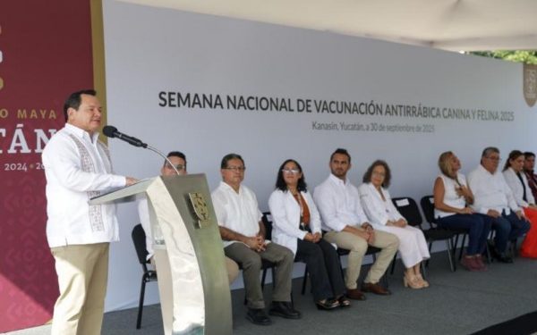 Inicia la Semana Nacional de Vacunación Antirrábica Canina y Felina 2025