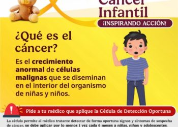 La detección temprana del cáncer infantil salva vidas: SSO