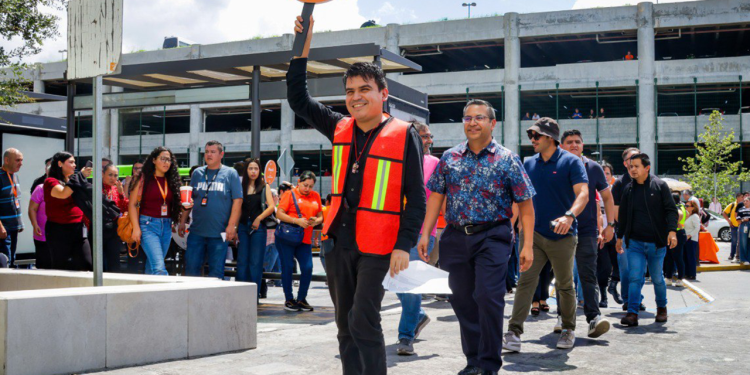 Se suma Nuevo León al Simulacro Nacional 2025