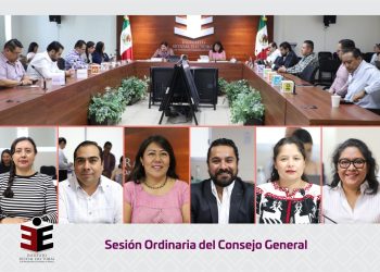 Realiza Consejo General del IEEPCO Sesión Ordinaria