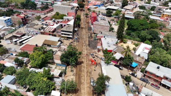 Rehabilita SIC calzada Valerio Trujano de la capital del estado en beneficio de más de mil 200 personas