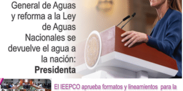 Se devuelve el agua a a la Nación. Presidenta
