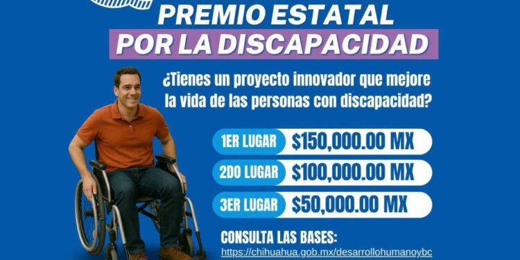 Cierra este 3 de noviembre convocatoria del Premio Estatal por la Discapacidad “Manuel Trueva Martínez 2025”