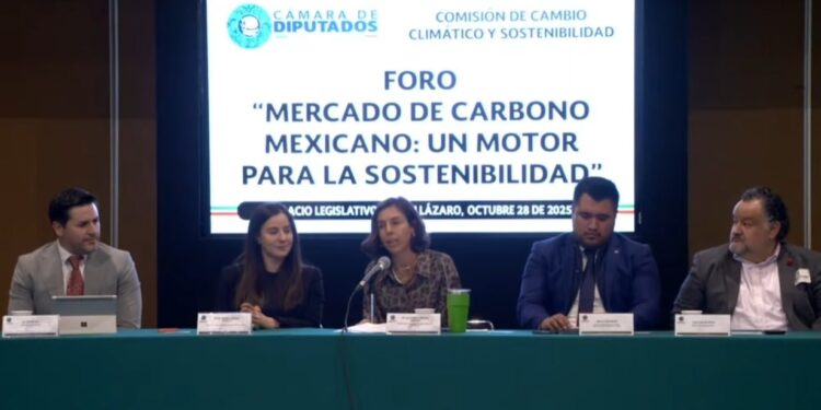 Comisión de Cambio Climático y Sostenibilidad realizó el foro “Mercado de carbono mexicano: un motor para la sostenibilidad”