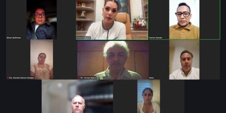 Evelyn Salgado declara sesión permanente del Consejo Estatal de Protección Civil ante pronóstico de lluvias