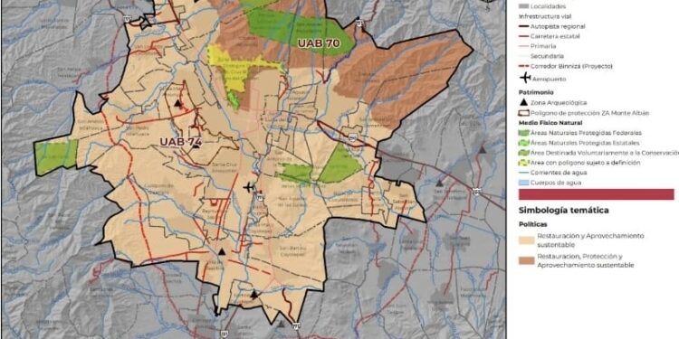 Programa de Ordenamiento de la Zona Metropolitana de Oaxaca, pone a la entidad a la vanguardia: SIC