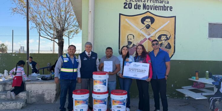 Atiende Gobierno del Estado a 16 escuelas de Ciudad Juárez afectadas por las lluvias