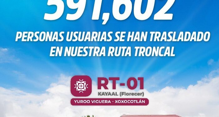 Celebra Gobierno del Estado 2 años de operación del BinniBus