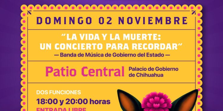 Celebra Estado Día de Muertos con festival de música en Palacio de Gobierno