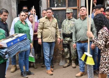 CON COORDINACIÓN ATIENDE GOBIERNO ESTATAL LAS AFECTACIONES POR LLUVIAS