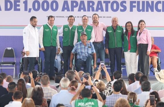 Detona Manolo programa de 1,000 aparatos ortopédicos para adultos mayores y personas con discapacidad