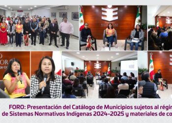 El IEEPCO presenta el Catálogo de Sistemas Normativos Indígenas 2024–2025 y materiales de consulta