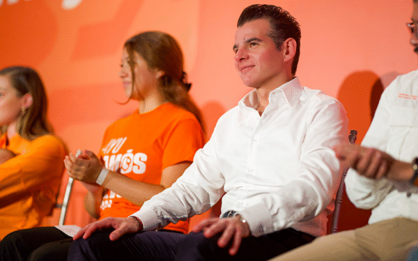 “En Nuevo León apoyamos a mujeres con transporte gratuito”: Miguel Flores