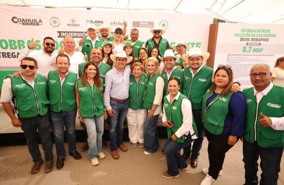 Entregamos más obras de infraestructura para Múzquiz: Manolo