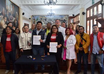 Firman Coesida y Huajuapan de León convenio para la prevención y atención de VIH, sífilis y hepatitis C