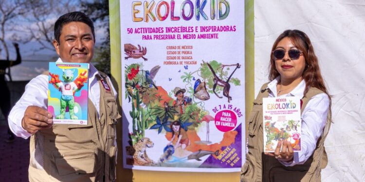 Presenta Secretaría de Medio Ambiente EKOLOKID, guía ecológica para infancias y juventudes