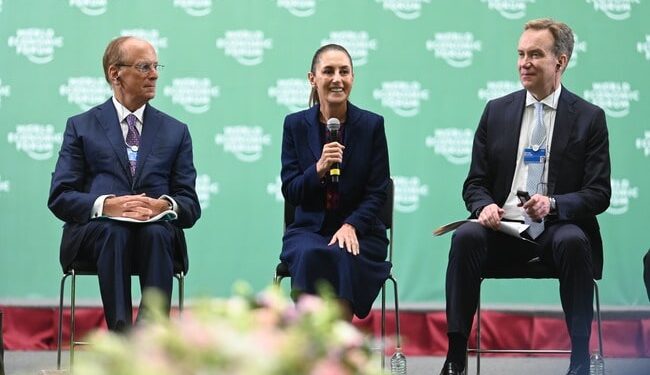 Presidenta Claudia Sheinbaum presenta Plan México a miembros del Foro Económico Mundial
