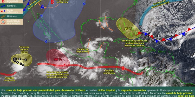Se mantendrá el tiempo inestable en Oaxaca este viernes: Protección Civil