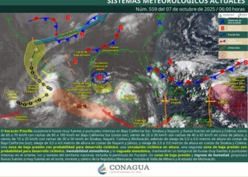Pronostican fuerte temporal de lluvias y tormentas localmente intensas en Oaxaca