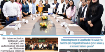 Recibe Congreso de Oaxaca, Paquete Económico para el Ejercicio Fiscal 2026