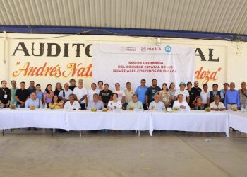 Encabeza Secretaría de Medio Ambiente sesión del Consejo Estatal de Humedales Costeros de Oaxaca