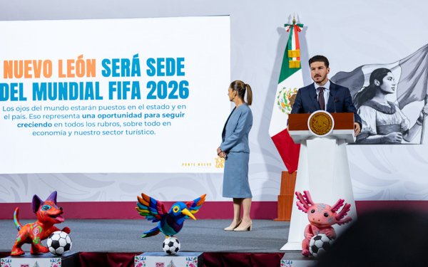 Inversión para el Mundial será un gran legado para NL.- Samuel García