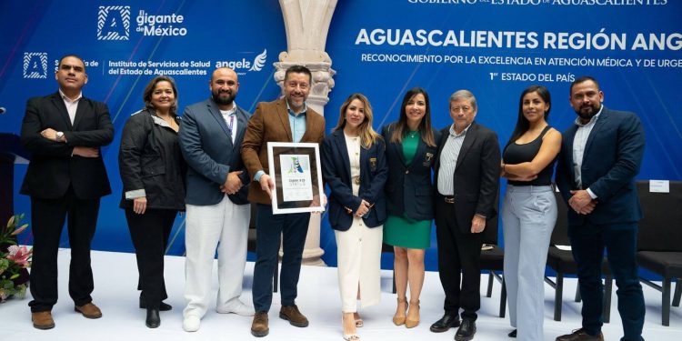 AGUASCALIENTES, PRIMER Y ÚNICO ESTADO DEL PAÍS EN RECIBIR RECONOCIMIENTO INTERNACIONAL EN URGENCIAS MÉDICAS