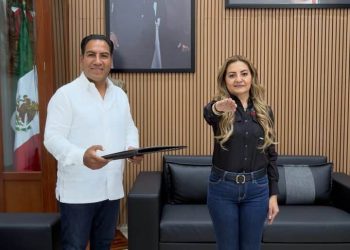 Eduardo Ramírez nombra a Dulce María Rodríguez como secretaria general de Gobierno y Mediación