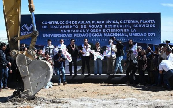 Eduardo Ramírez pone en marcha obras para fortalecer la Universidad Pedagógica Nacional de Comitán