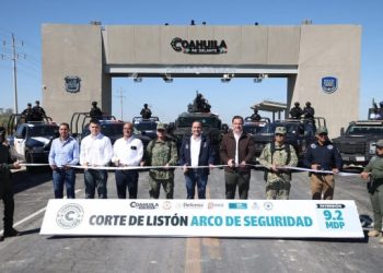 Entregamos un arco de seguridad y un cuartel en los límites con Nuevo León y Tamaulipas: Manolo