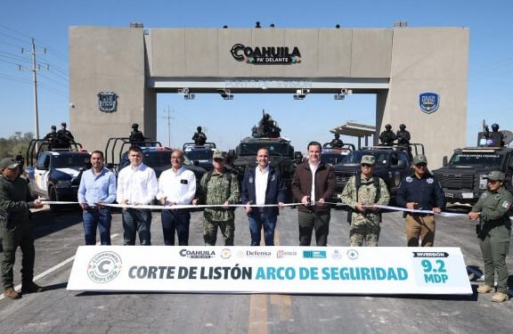 Entregamos un arco de seguridad y un cuartel en los límites con Nuevo León y Tamaulipas: Manolo