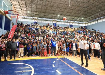Inaugura Salomón Jara Etapa Estatal de la Liga Telmex- Telcel de básquetbol 2025