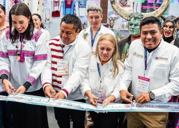 Inaugura Sectur Estatal stand de Oaxaca en el Tianguis Nacional de Pueblos Mágicos 2025