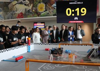 Inauguran el Campeonato Estatal de Robótica 2025 con la participación de más de 500 estudiantes