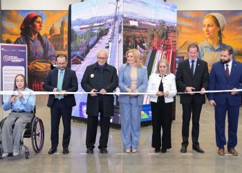 Maru Campos inaugura el Centro de Convenciones Centenario Tres Culturas en Cuauhtémoc
