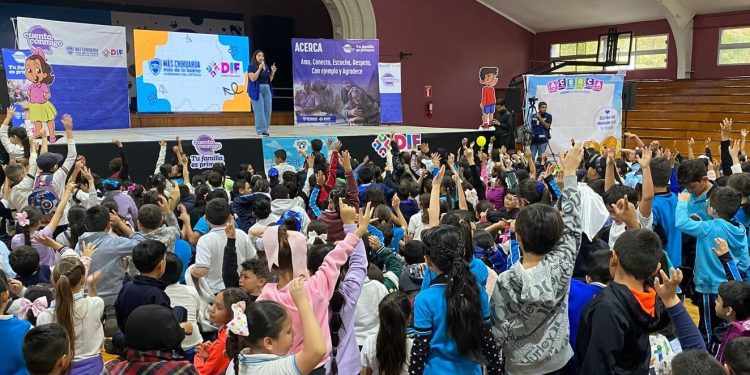Participan más de mil niñas y niños jornada de prevención en Parral