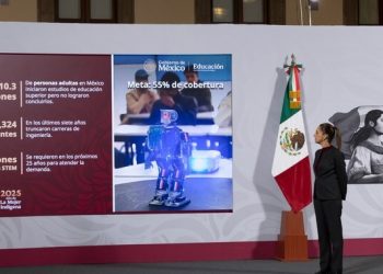 Presidenta Claudia Sheinbaum presenta SaberesMX, plataforma gratuita que democratiza el conocimiento