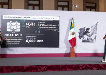 Presidenta Claudia Sheinbaum presenta “Coatlicue”, la supercomputadora del pueblo de México y la más poderosa de América Latina