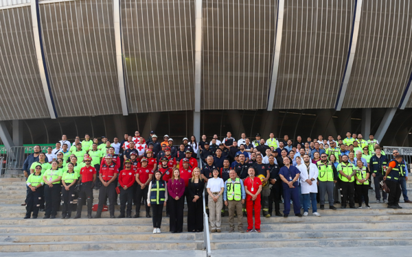 Realiza Secretaría de Salud simulacro de atención de emergencias de cara al Mundial